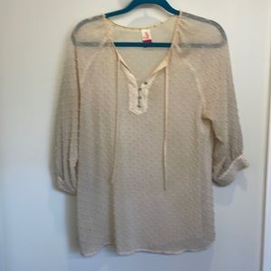 Women’s Matilda Jane blush sheer top